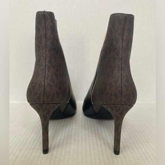 Michael Kors Alina Flex Leather and Logo Ankle Boot  Size 8.5 NWOB - Picture 5 of 7